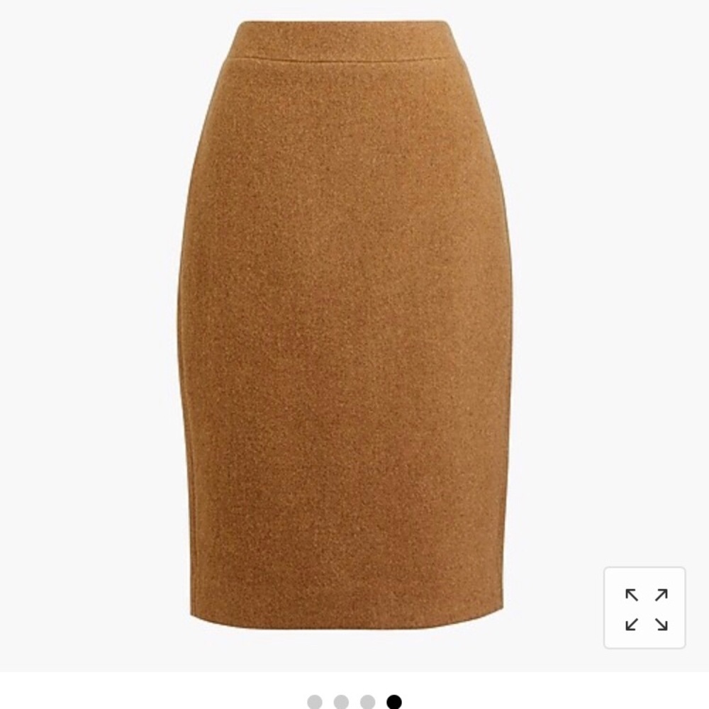 JCrew Double serge wool midi skirt, size 6